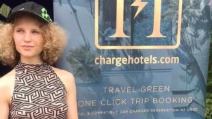 Lilith Diringer (21) ist die Gründerin des Nachhaltigkeits-Startups "Charge Hotels". Foto: Charge Hotels